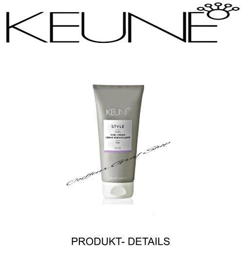 KEUNE Style Curl Cream Nr.25-200ml- Cruelty Free- VEGAN