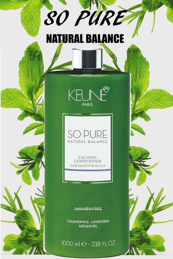 Keune So Pure Calming Conditioner 1000 ml-CRUELTY FREE -VEGAN