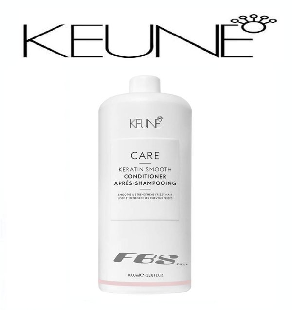 Keune Care Keratin Smooth Conditioner 1000ml Anti Frizz-Cruelty Free