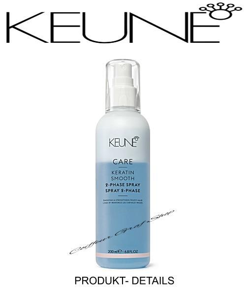 Keune Care Keratin Smooth 2 Phasen Spray 200ml- Anti Frizz-Cruelty Free