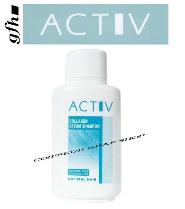 ACTIV Collagen Shampoo für Echthaar 200ml für Haarteile u. Perücken