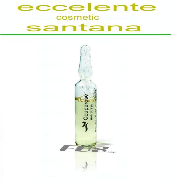 eccelente COSMETIC santana COUPEROSE Anti-Stress Wirkstoff-Ampullen 10 x 3ml