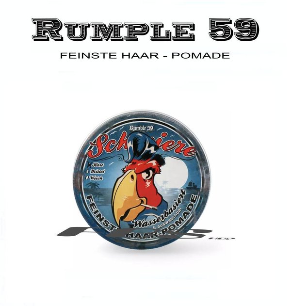 RUMPLE 59 Schmiere Pomade HART- wasserbasiert 250ml