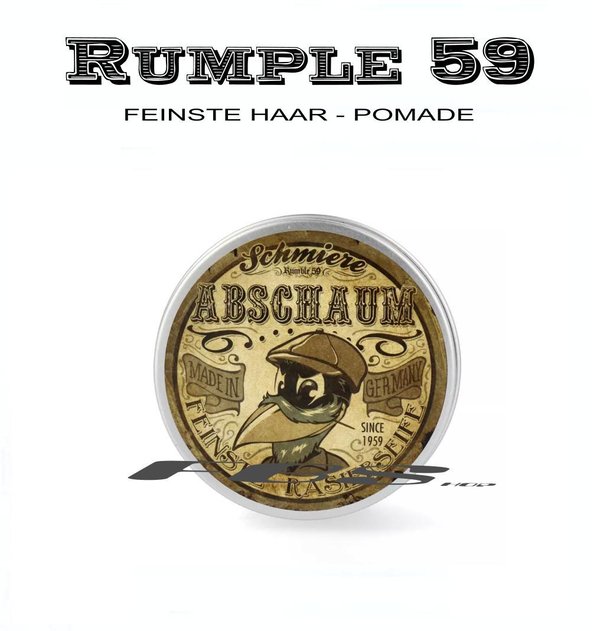 RUMPLE 59 Schmiere Rasierseife Abschaum 250ml